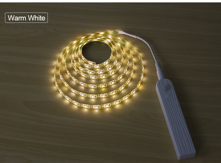 Smart Motion Sensor Night Light for Kids' Beds, LED Strip